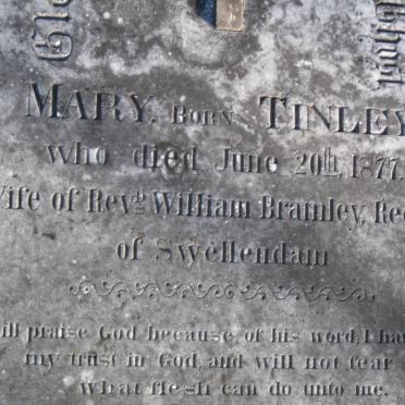 BRAMLEY Mary nee TINLEY -1877