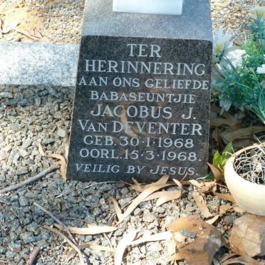 DEVENTER Jacobus J., van 1968-1968