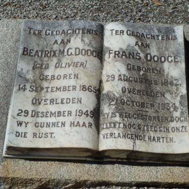 DOOGE FAMILY GRAVE