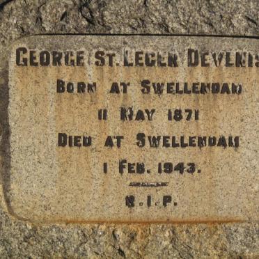 DEVENISH George St. Leger 1871-1943