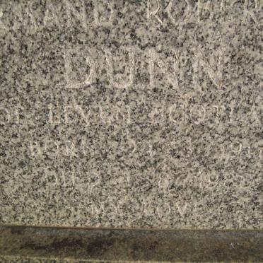 DUNN Normand Robertson 191?-1988
