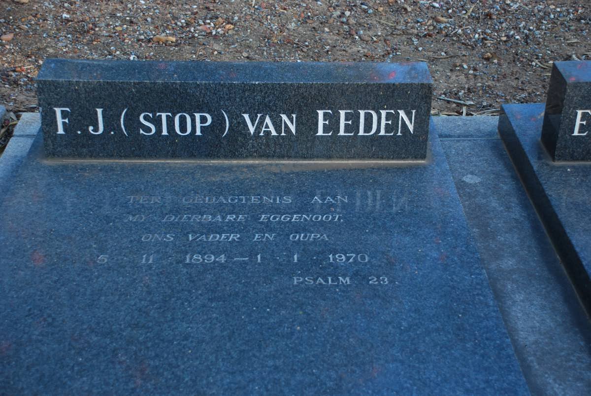 EEDEN F.J., van 1894-1970