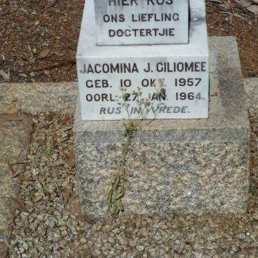 GILIOMEE Jacomina J. 1957-1964