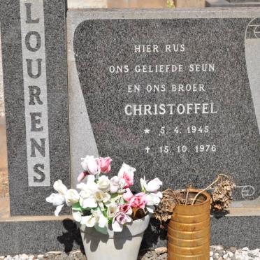 LOURENS Christoffel 1945-1976