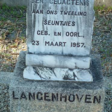 LANGENHOVEN ? 1957-1957 :: LANGENHOVEN ? 1957-1957