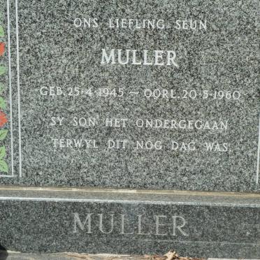 MÜLLER Muller 1945-1960