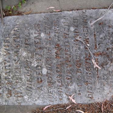 MATHEWS Mary  -185?