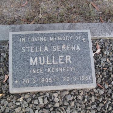 MÜLLER Stella Serena nee KENNEDY 1905-1980