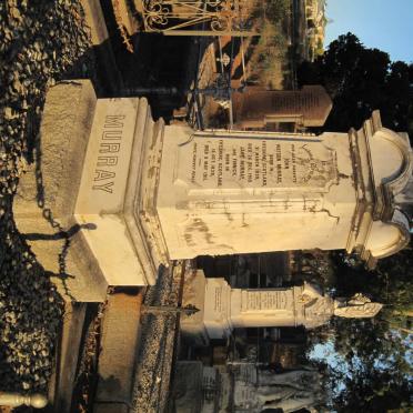 MURRAY John Watson 1839-1910 &amp; Jane Mary FINNICK 1839-1911