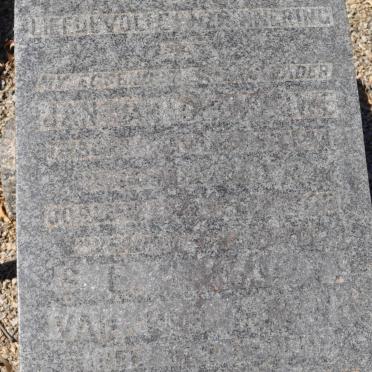 MERWE Jan, van der &amp; S.E. 