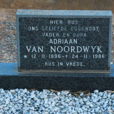 NOORDWYK Adriaan, van 1896-1986