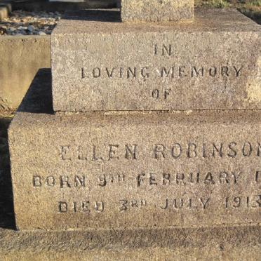 ROBINSON Ellen 1857-1913