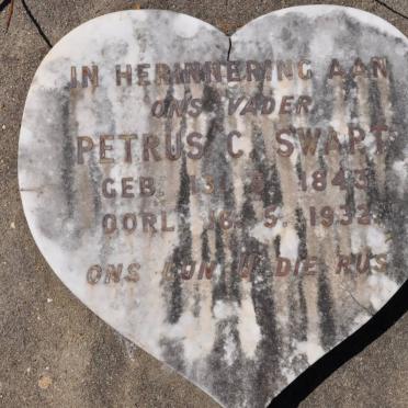 SWART Petrus C. 1843-1932