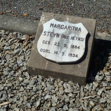 STEYN Margaritha nee HEYNS 1884-1934