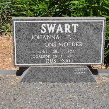 SWART Johanna F. 1905-1978