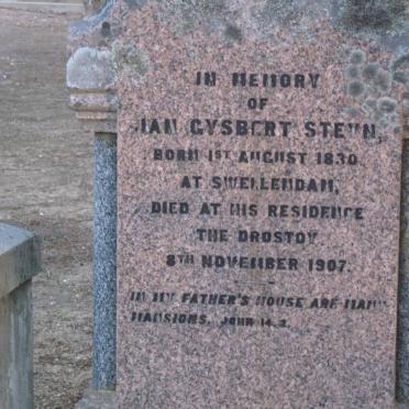 STEYN Jan Gysbert 1830-1907