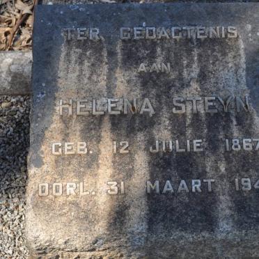 STEYN Helena 1867-1944
