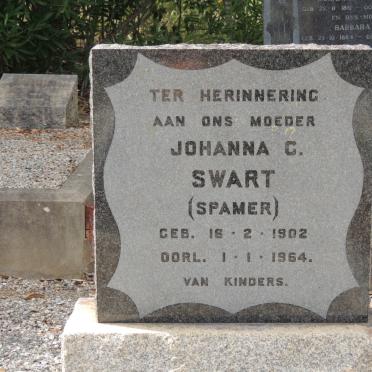 SWART Johanna C. nee SPAMER 1902-1964