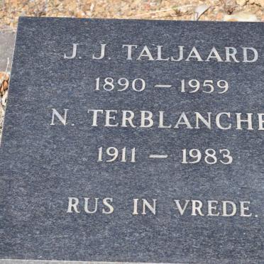 TALJAARD J.J. 1890-1959 :: TERBLANCHE N. 1911-1983