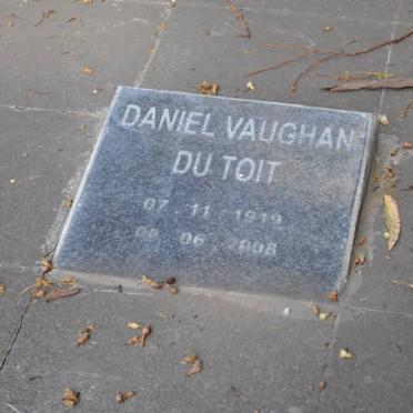 TOIT Daniel Vaughan, du 1919-2008
