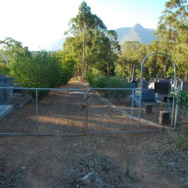 Western Cape, SWELLENDAM, Drostdy street, main cemetery