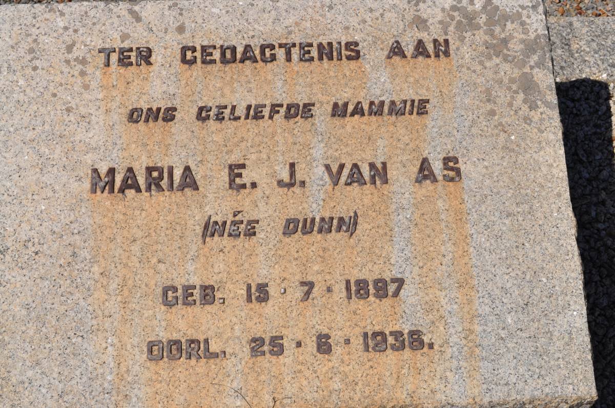 AS Maria E.J., van nee DUNN 1897-1936