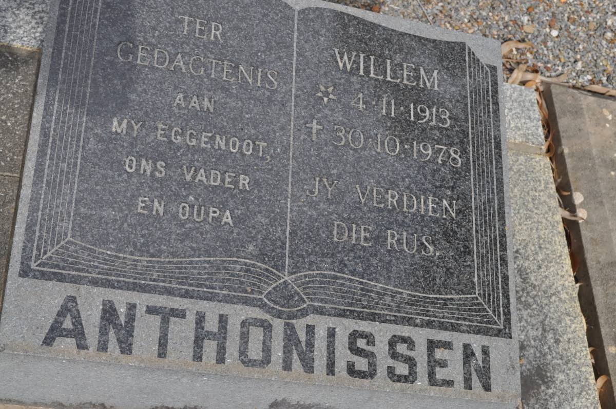 ANTHONISSEN Willem 1913-1978