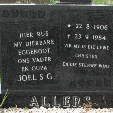 ALLERS Joel S.G. 1906-1984