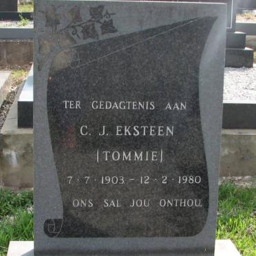 EKSTEEN C.J. 1903-1980
