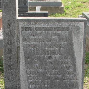 FOURIE Andre 1963-1992
