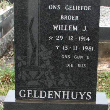 GELDENHUYS Willem J. 1914-1981