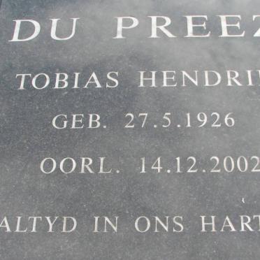 PREEZ Tobias Hendrik, du 1926-2002
