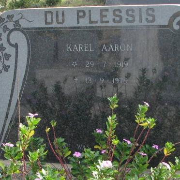 PLESSIS Karel Aaron, du 1919-1979