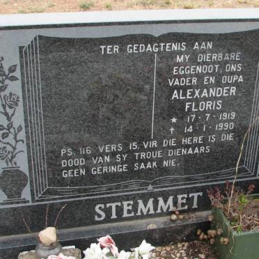 STEMMET Alexander Floris 1919-1990