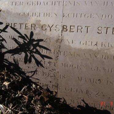 STEYN Maria Francina nee MOLLER -1837