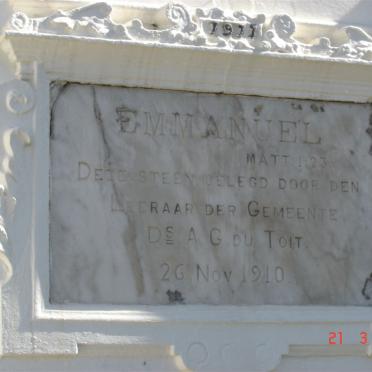 2. Memorial Plaque