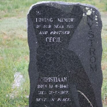 NYSTROM Cecil Christiaan 1942-1962