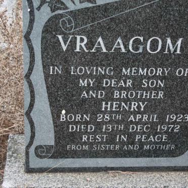VRAAGOM Henry 1923-1972