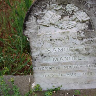 MANUEL Samuel A. 1890-1958