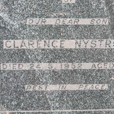NYSTROM Clarence -1952