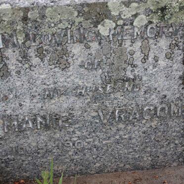 VRAAGOM Manie 1907-1944