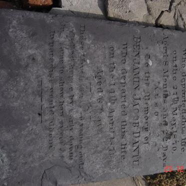 DANTU Benjamin Jacob -1871 :: DANTU Elizabeth Louisa -1870