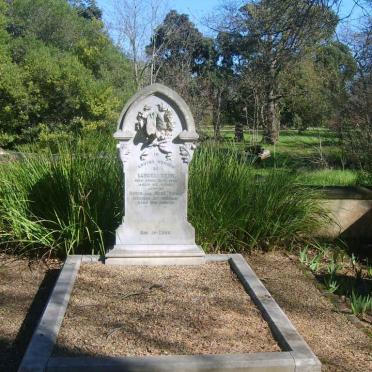 Western Cape, SOMERSET-WEST district, Vergelegen 744, Samuel Kerr single grave