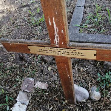 MACHELM Magdalene 1913-1983