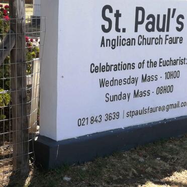 1. St Paul's, Faure