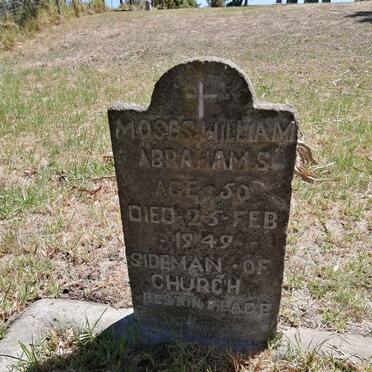 ABRAHAMS Moses William -1949