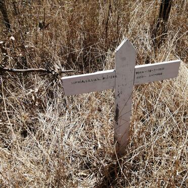 RUITERS Sophia Lillian 1903-1968