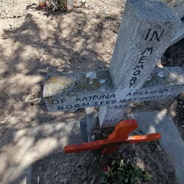 ABRAHAMS Katrina 1887-1959