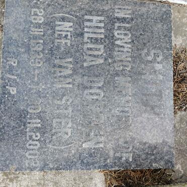 STER Ellen Susan, van 1906-1980 :: SMITH Hilda Doreen nee VAN STER 1939-2002 :: GARCIA Edna Marie nee VAN STER 1933-200?