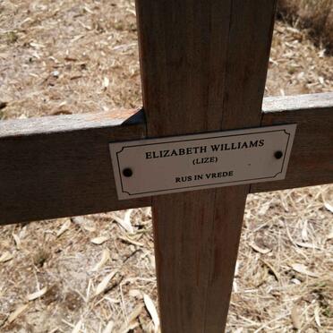 WILLIAMS Elizabeth